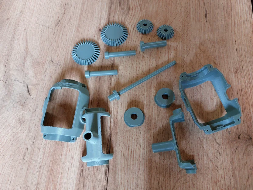 Cầu/Tatra naprava (axle) - mô hình học cấu trúc gầm xe Tatra - Image 2