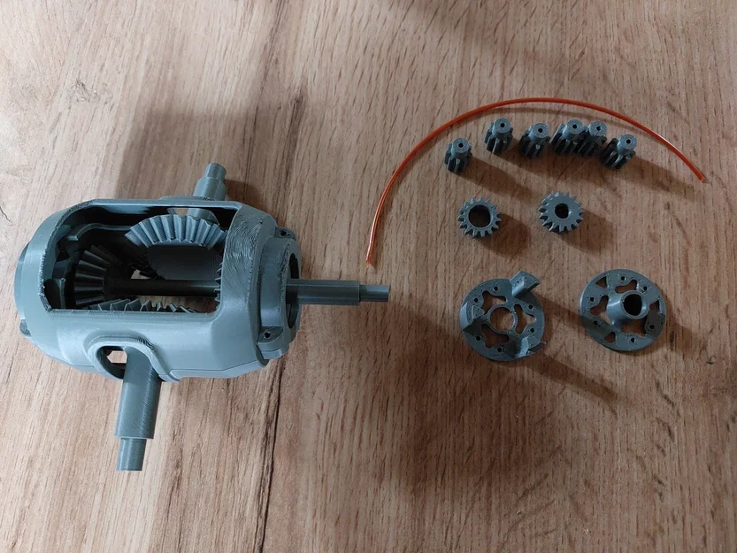 Cầu/Tatra naprava (axle) - mô hình học cấu trúc gầm xe Tatra - Image 4