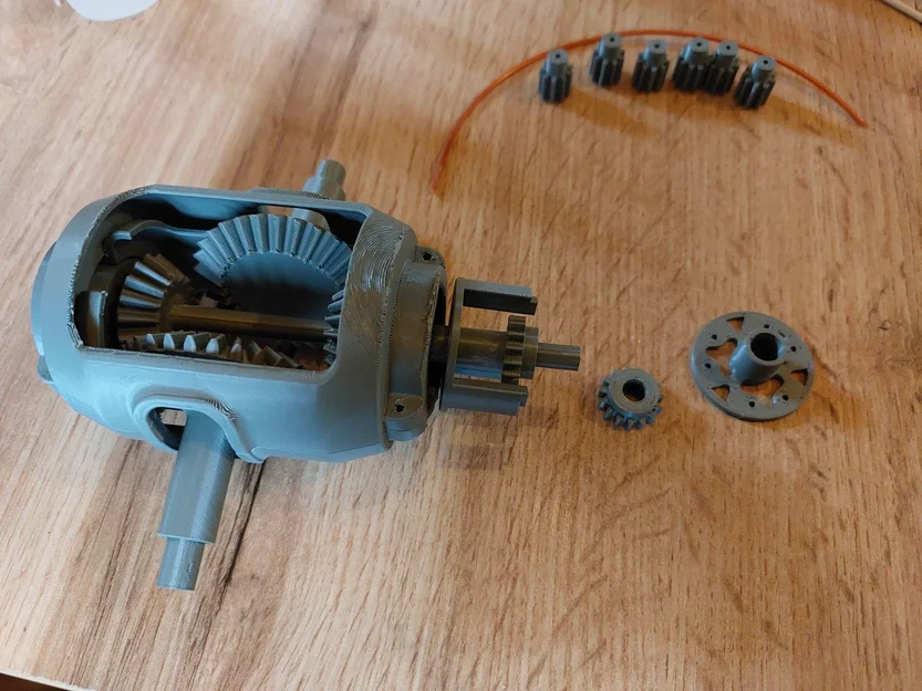 Cầu/Tatra naprava (axle) - mô hình học cấu trúc gầm xe Tatra - Image 5