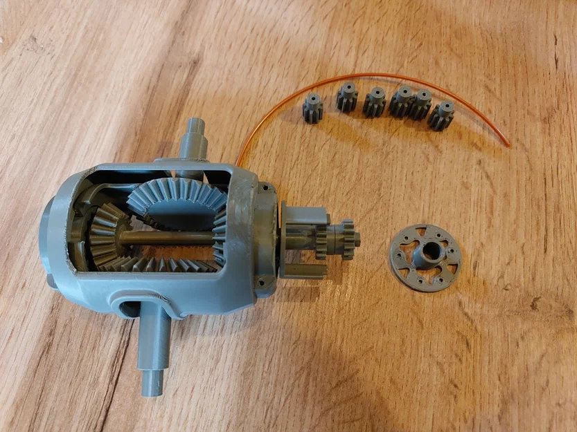 Cầu/Tatra naprava (axle) - mô hình học cấu trúc gầm xe Tatra - Image 6