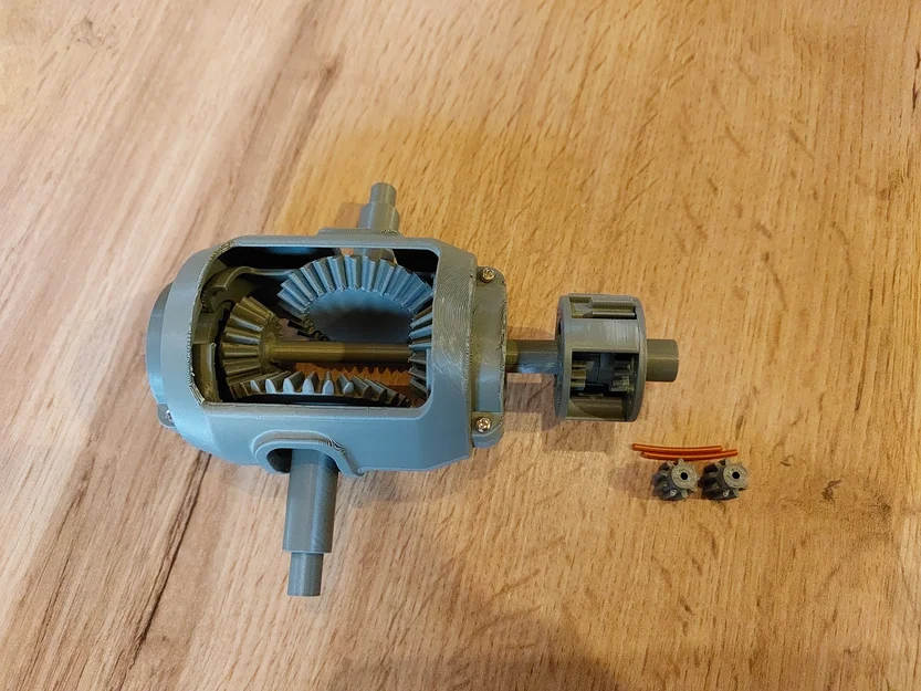 Cầu/Tatra naprava (axle) - mô hình học cấu trúc gầm xe Tatra - Image 8