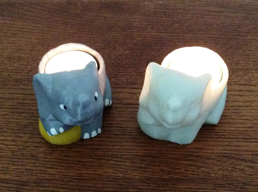 Đèn tealight hình voi (Elephant Tea Light) - Image 2