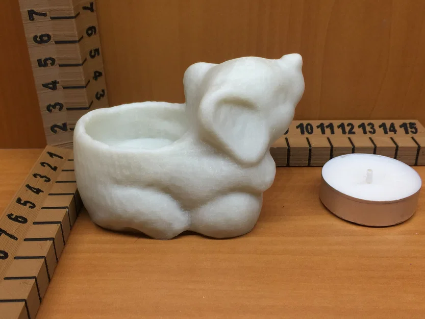 Đèn tealight hình voi (Elephant Tea Light) - Image 8