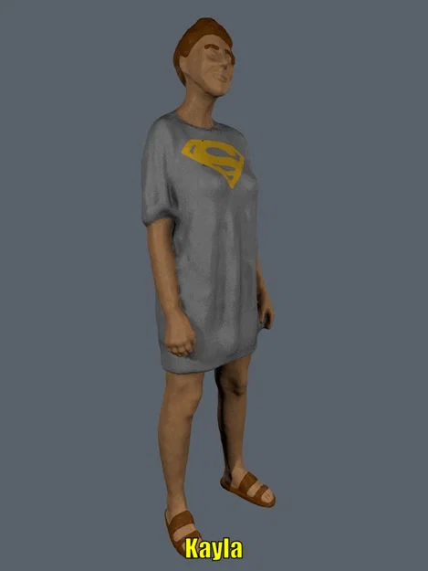 Kayla Scan - Đứng (Standing) - Image 5