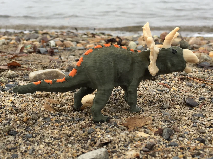 Triceratops (2 phiên bản: Single Filament & MMU Multi Material) - Image 2