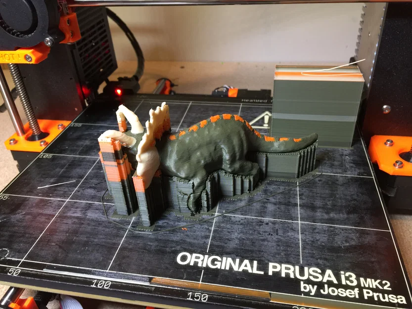 Triceratops (2 phiên bản: Single Filament & MMU Multi Material) - Image 6