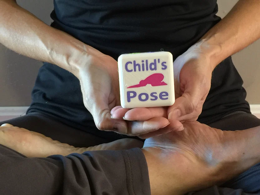Yoga Dice – Xúc xắc yoga (bản 1 filament & bản MMU đa vật liệu) - Image 1