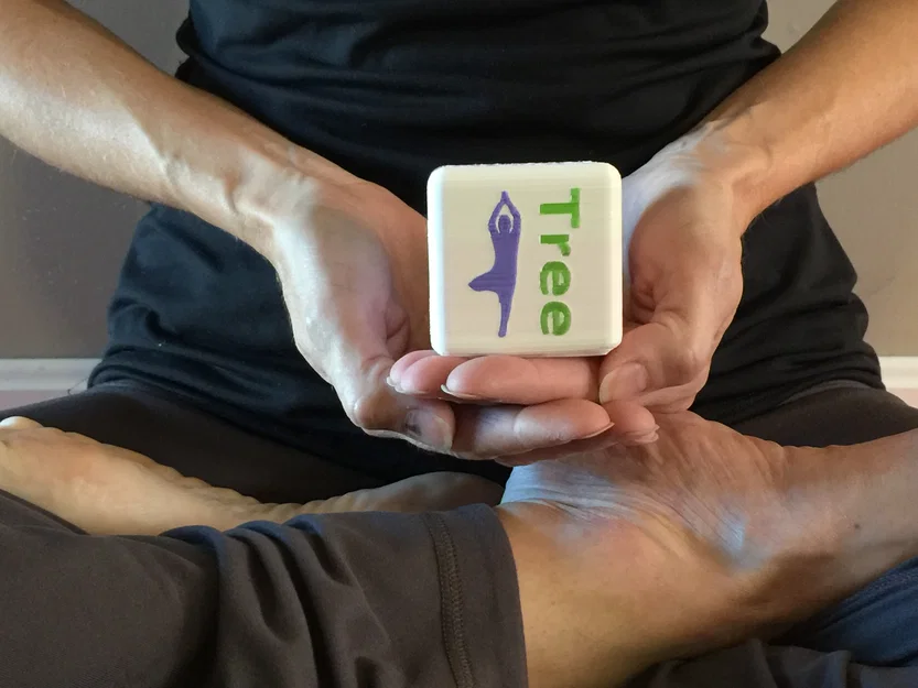 Yoga Dice – Xúc xắc yoga (bản 1 filament & bản MMU đa vật liệu) - Image 3