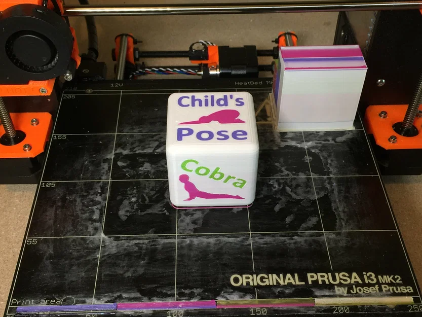 Yoga Dice – Xúc xắc yoga (bản 1 filament & bản MMU đa vật liệu) - Image 8