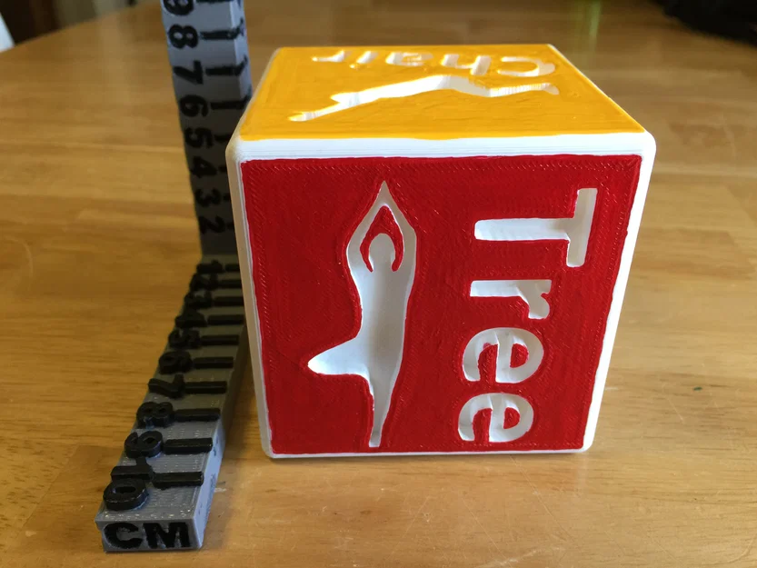 Yoga Dice – Xúc xắc yoga (bản 1 filament & bản MMU đa vật liệu) - Image 10
