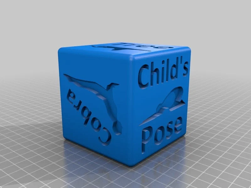 Yoga Dice – Xúc xắc yoga (bản 1 filament & bản MMU đa vật liệu) - Image 21