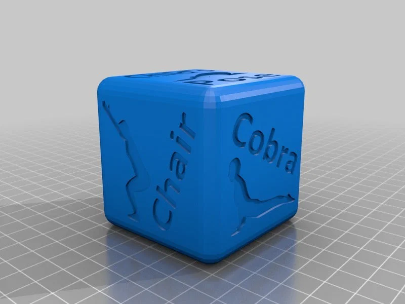 Yoga Dice – Xúc xắc yoga (bản 1 filament & bản MMU đa vật liệu) - Image 22