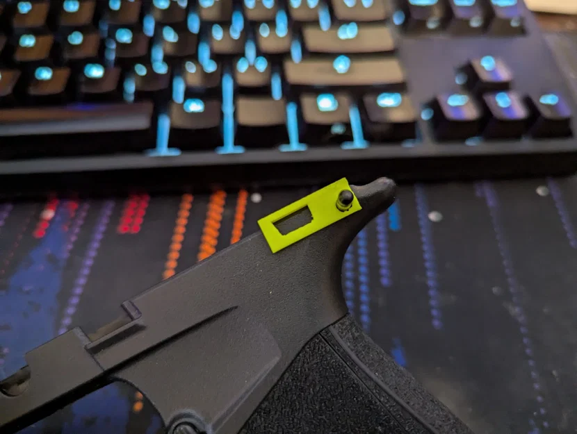 Template khoét Manual Safety cho Sig P365 XMacro - Image 1