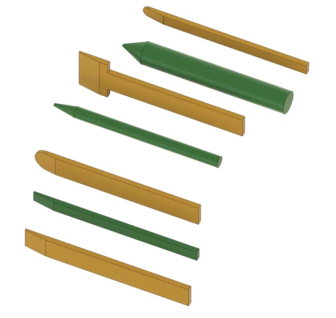 Que trộn và bôi keo epoxy - Image 1