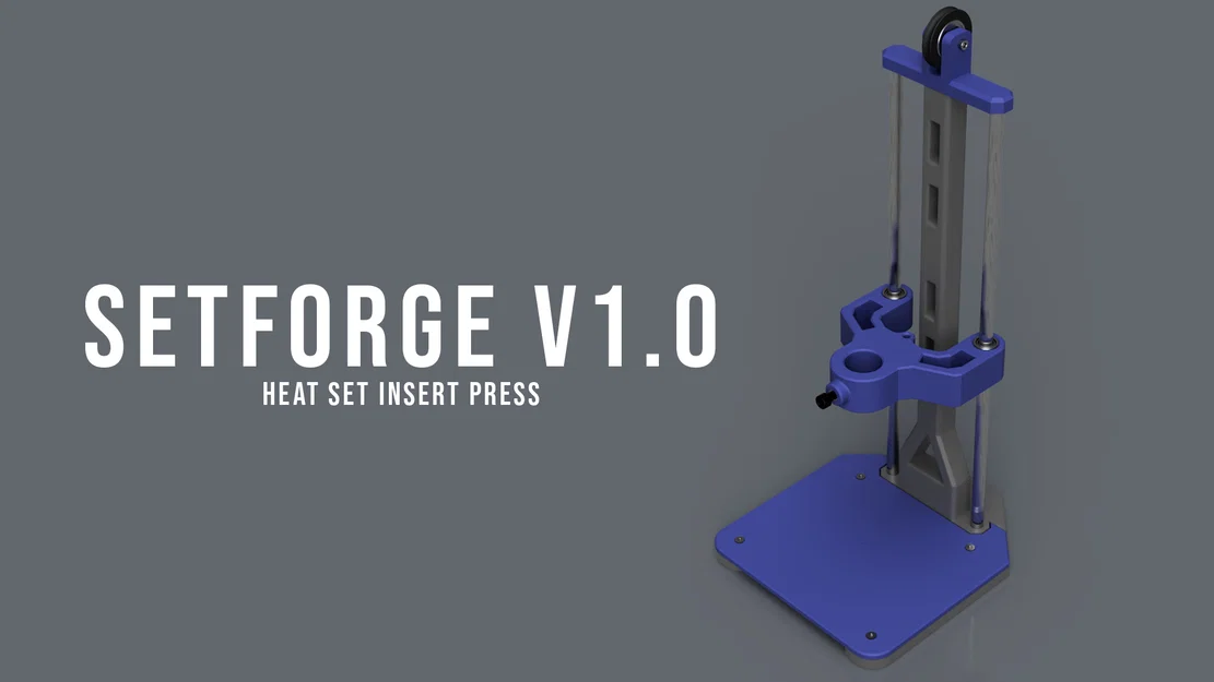 SetForge v1.0 - Bộ ép Heatset Insert - Image 1