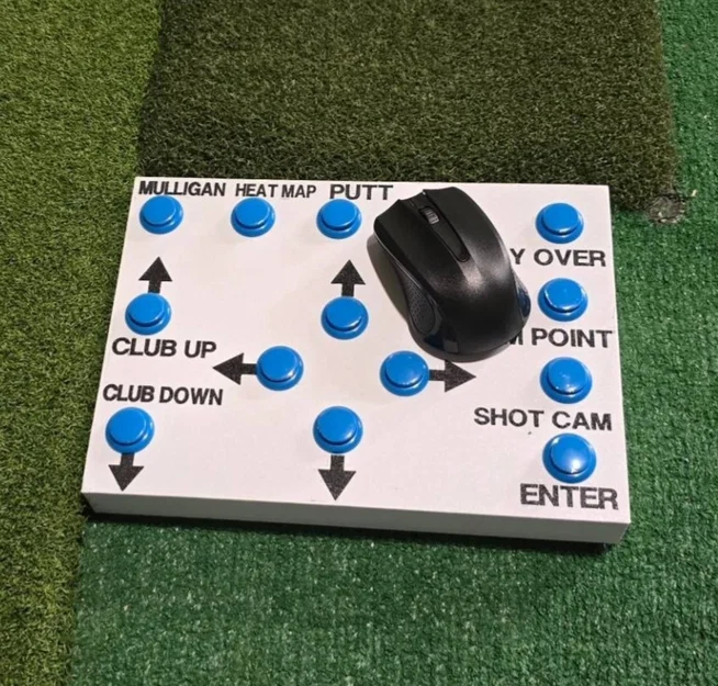 Hộp điều khiển Golf Simulator (Control BOX) – Heat map & Mulligan - Image 1