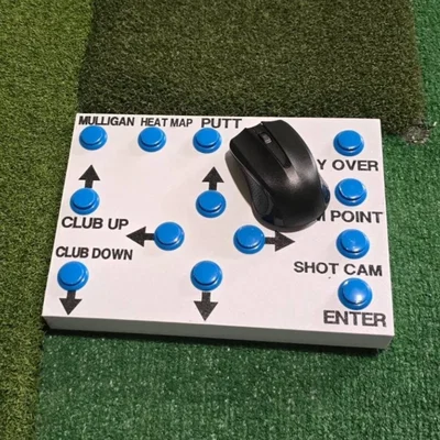 Hộp điều khiển Golf Simulator (Control BOX) – Heat map & Mulligan
