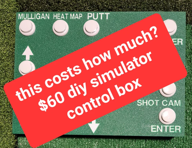 Hộp điều khiển Golf Simulator (Control BOX) – Heat map & Mulligan - Image 2