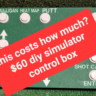 Hộp điều khiển Golf Simulator (Control BOX) – Heat map & Mulligan