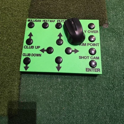 Hộp điều khiển Golf Simulator (Control BOX) – Heat map & Mulligan