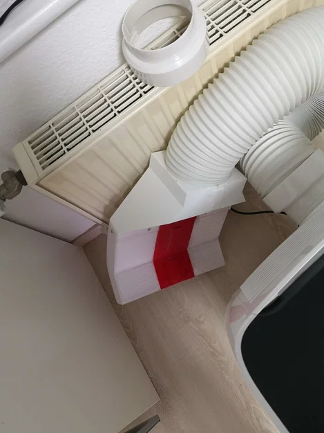 Adapter ống xả máy lạnh dạng module cho cửa sổ - Image 1