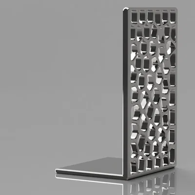 Mẫu in 3D Voronoi Book Stand - Kệ chặn sách nghệ thuật độc đáo