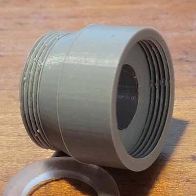 Nối dài 55/64"-27 female sang 55/64"-27 male (hợp ren M22x1.00)