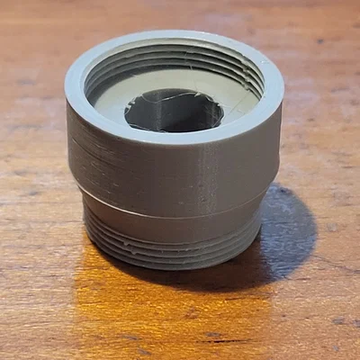 Nối dài 55/64"-27 female sang 55/64"-27 male (hợp ren M22x1.00)