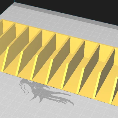 Giá đỡ hộp game PS đơn giản (Simple PS Game Boxes holder)