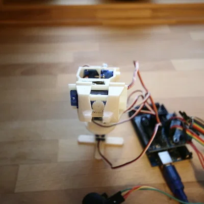 Cánh tay Robot siêu nhỏ (Micro Robot arm) dùng 9g Micro Servo