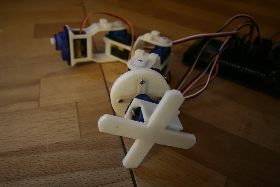 Cánh tay Robot siêu nhỏ (Micro Robot arm) dùng 9g Micro Servo - Image 7