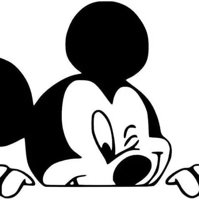 Tranh treo tường Mickey Mouse - Mô hình 3D trang trí phòng cực đẹp