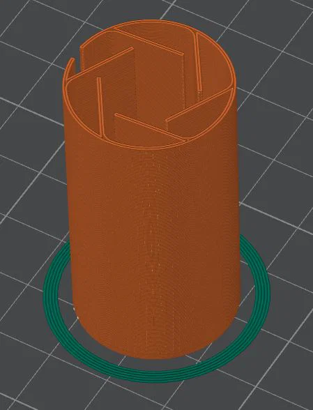 Adapter pin AA sang C (Baby/LR14) – Vase Mode - Image 4