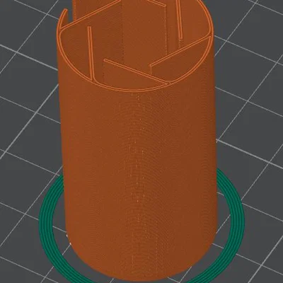 Adapter pin AA sang C (Baby/LR14) – Vase Mode