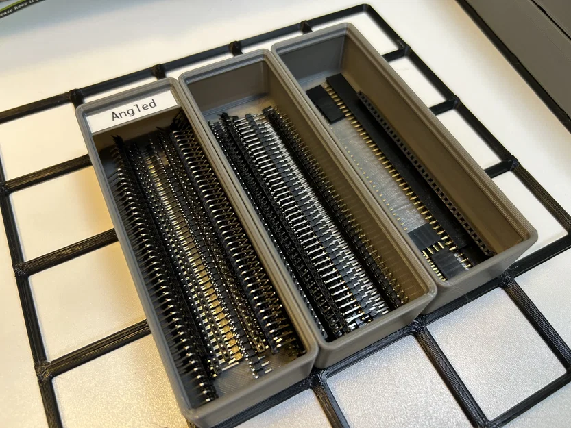 Hộp Gridfinity đáy phẳng tối ưu (Gridfinity Flat Bottom Bins Optimized) - Image 1