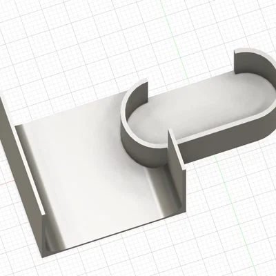 Tấm chắn rác purge cho Bambulab A1 (Purge Waste Deflector)