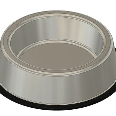Bát Đựng Thức Ăn Cho Chó (Dog Bowl) Có Vòng Cao Su Chống Trượt