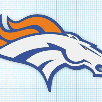 Móc khóa Denver Broncos 3D đẹp mắt cho người hâm mộ