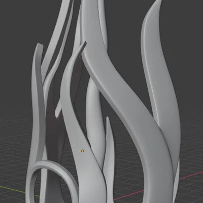 Ornament Tóc Đuôi Ngựa Shadowheart