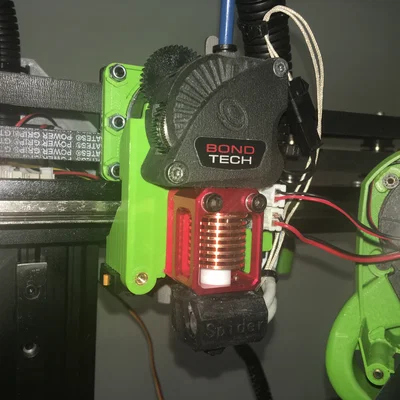 Toolhead Crazylite 7 cho Ender 7 – Spider V3 Pro – LGX/HGX extruder
