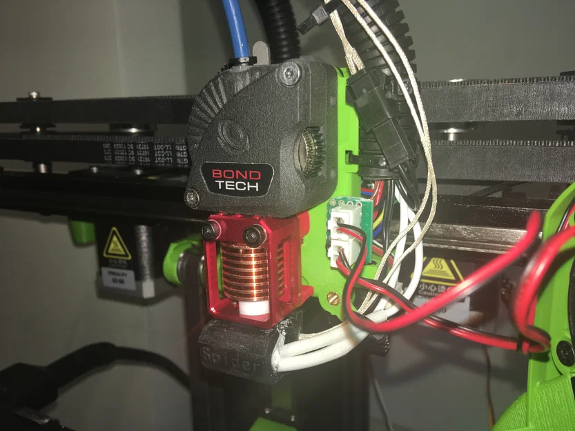 Toolhead Crazylite 7 cho Ender 7 – Spider V3 Pro – LGX/HGX extruder - Image 4