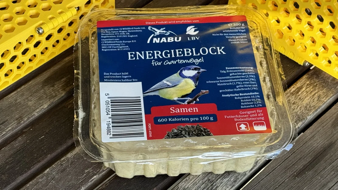 Máng chim ăn – lồng treo fat block đa dụng Energyblock (Update: size mới) - Image 2