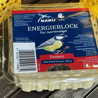 Máng chim ăn – lồng treo fat block đa dụng Energyblock (Update: size mới)