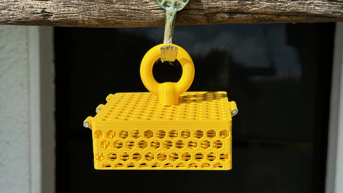 Máng chim ăn – lồng treo fat block đa dụng Energyblock (Update: size mới) - Image 3