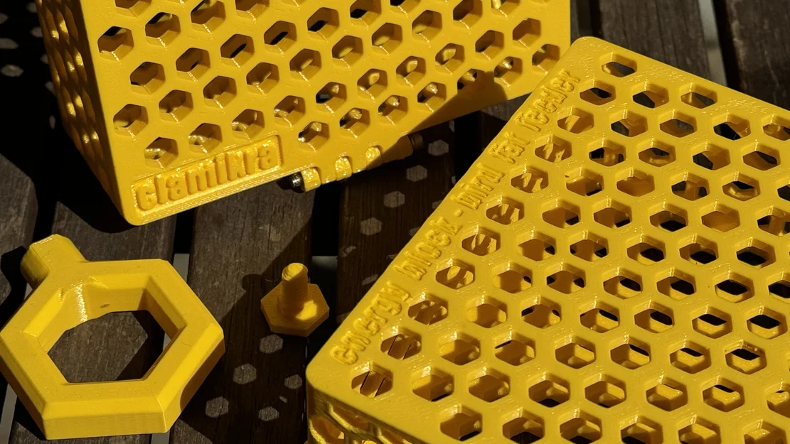 Máng chim ăn – lồng treo fat block đa dụng Energyblock (Update: size mới) - Image 6