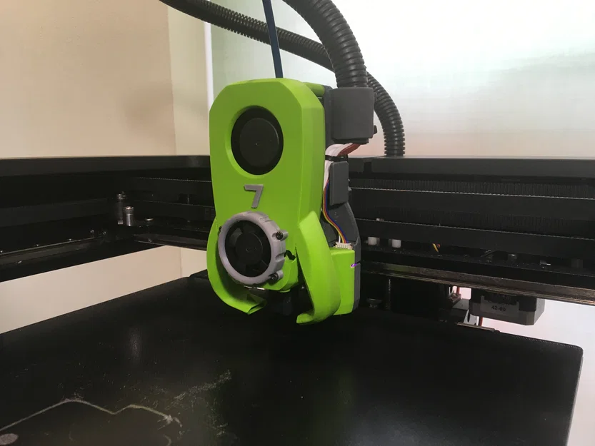 Thunder 7: Toolhead Ender 7 (LGX Lite, Bambu Lab hotend, CR Touch) - Image 1