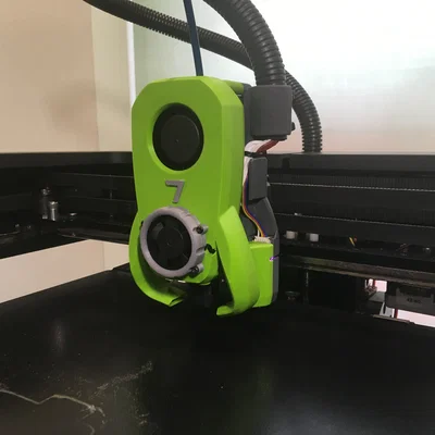 Thunder 7: Toolhead Ender 7 (LGX Lite, Bambu Lab hotend, CR Touch)