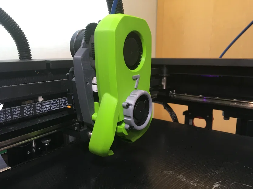 Thunder 7: Toolhead Ender 7 (LGX Lite, Bambu Lab hotend, CR Touch) - Image 4