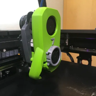 Thunder 7: Toolhead Ender 7 (LGX Lite, Bambu Lab hotend, CR Touch)