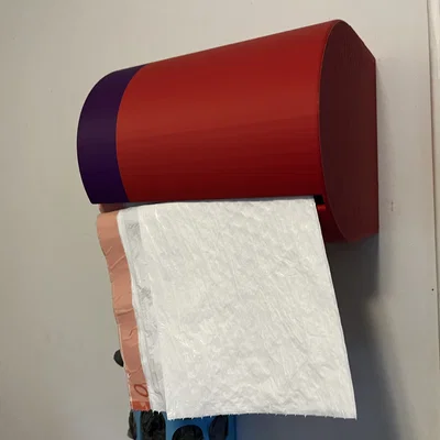 Giá treo túi rác gắn tường 3D thông minh cho nhà bếp gọn gàng